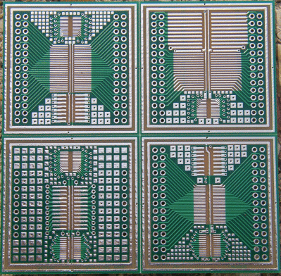 Using Proto-Chip is EASY! 
YOU can use MANY different devices, and connect them how YOU want them arranged for a proper layout. Design it the way YOU want, before soldering parts on PCB. When satisfied with YOUR layout, solder them down and cut away traces not needed in circuit, then add jumper wires to other parts of PCB. Make your circuit in less time, and less hassle!!